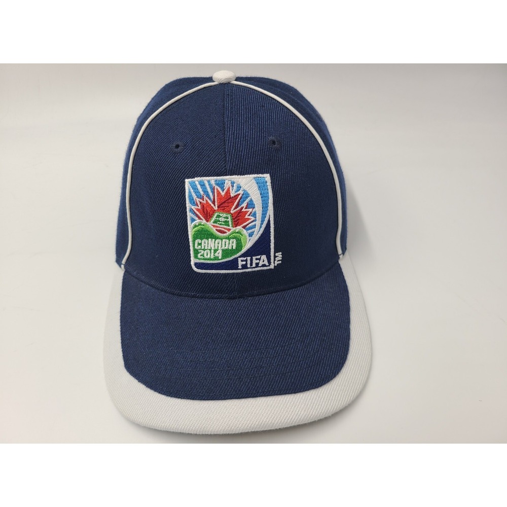 2014 Canada FIFA Womens World Cup Adjustable Hat Cap National Team Blue White